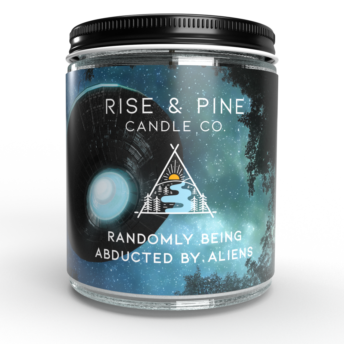 Amber Sandalwood Soy Candle — 9oz