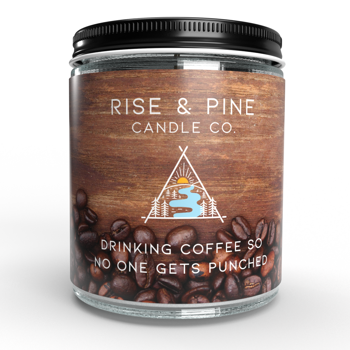 Coffee & Vanilla Soy Candle — 9oz