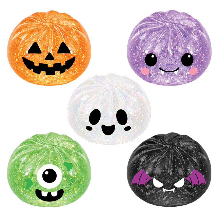 Spooky Mystery Dumpling Squishy — Halloween Fidget Toy