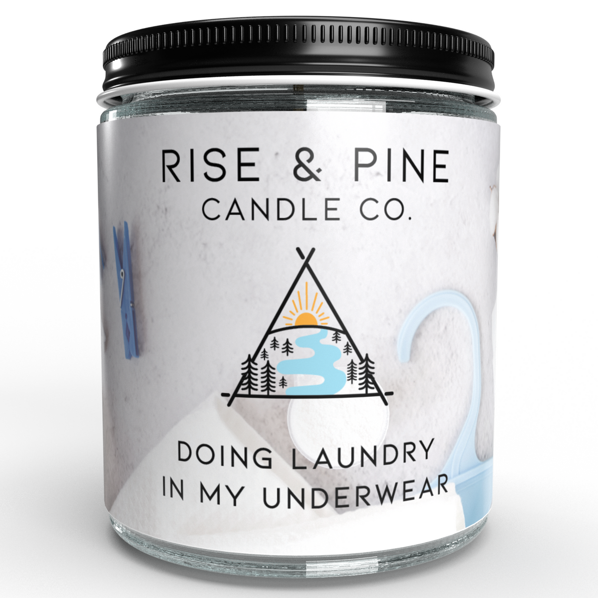 Fresh Linen Soy Candle — 9oz