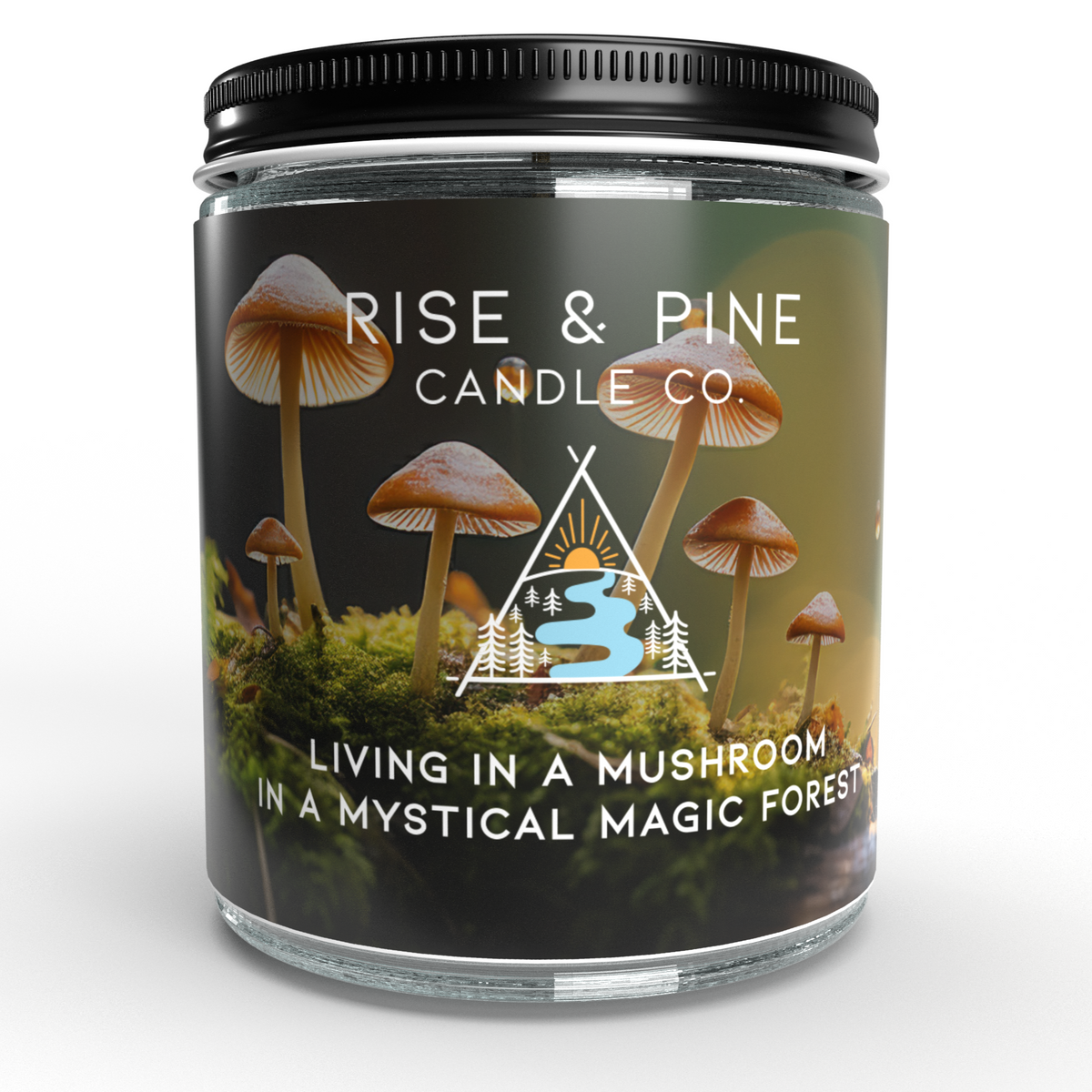 Cedarwood, Oakmoss & Musk Soy Candle — 9oz